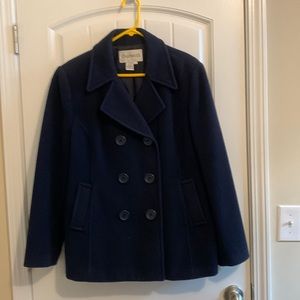 Chadwick’s Navy Blue Pea Coat